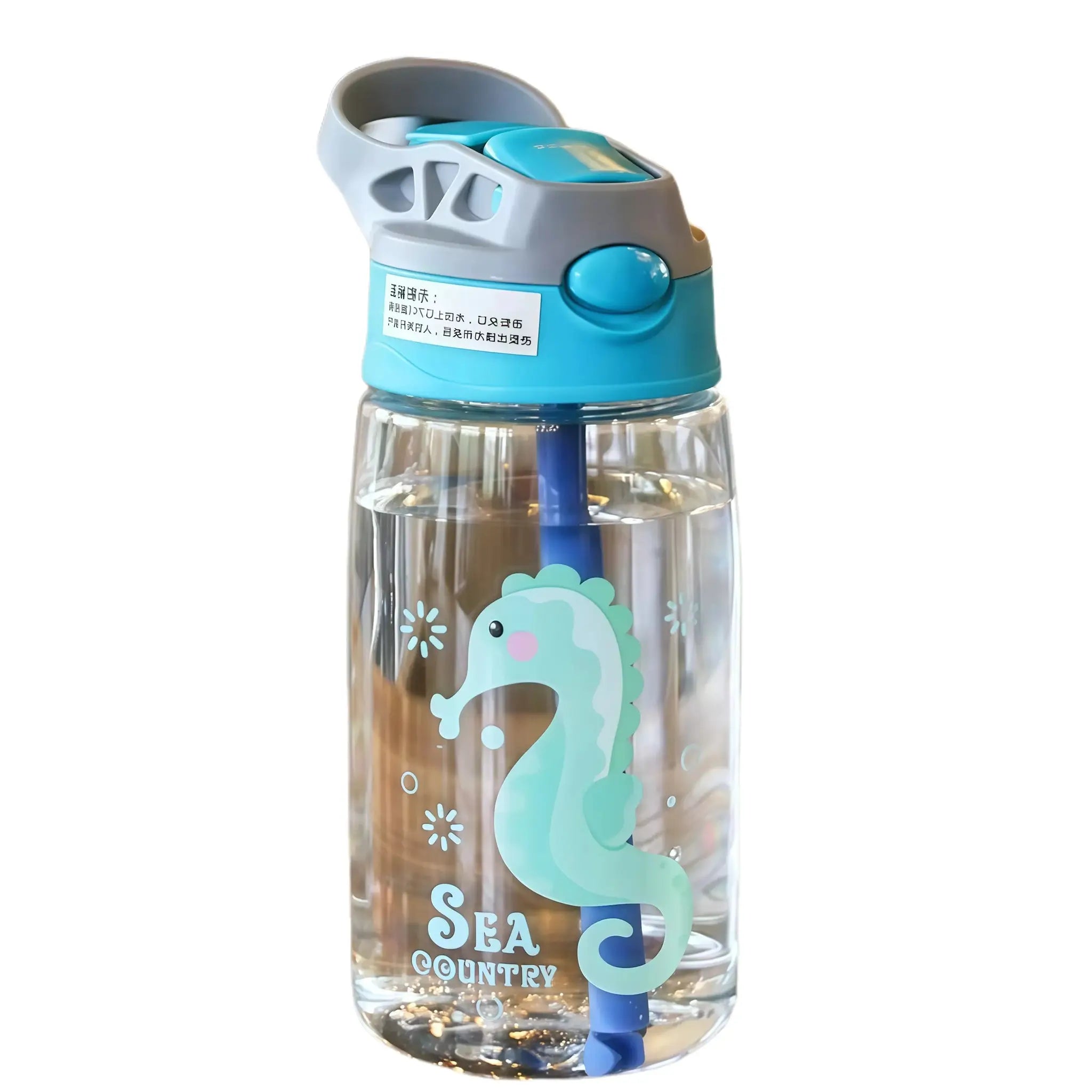 480ml Kids Sippy Cup Cartoon Baby Feeding Cup With Straws Leakproof Water Bottle Outdoor Portable Duckbill Straw Cups