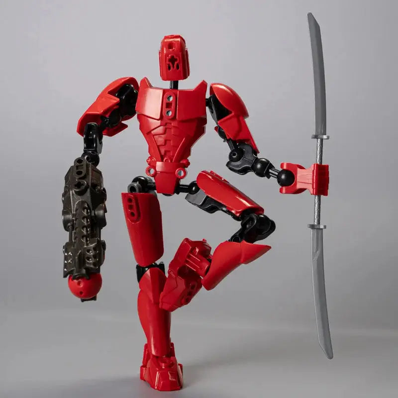 T13 3D Printed Movable Multi Jointed Action Figure Set Lucky 13 Nova 13 Collectible Figures