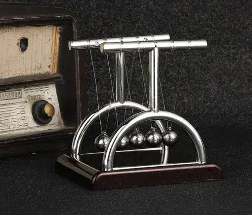 Newton's Cradle Balance Steel Balls Desktop Toy For Physics Science Teaching Stress Relief And Home Decoration