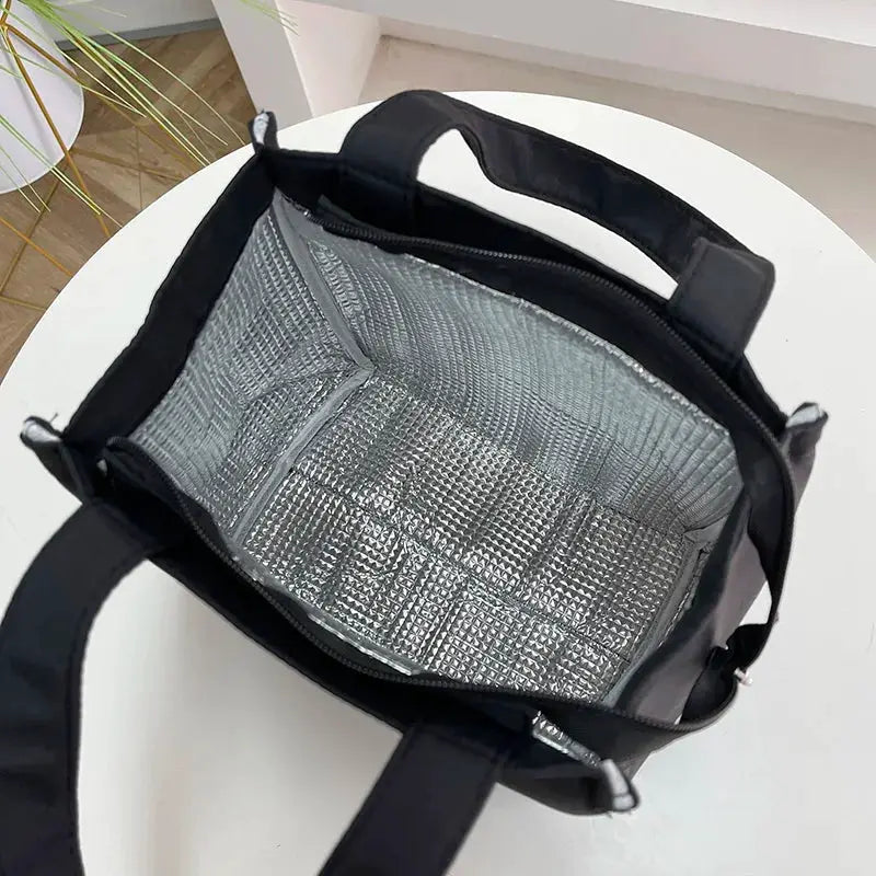 ProChef Large Capacity Lunch Bag Aluminum Foil Insulation Keeps Food Fresh For Hours