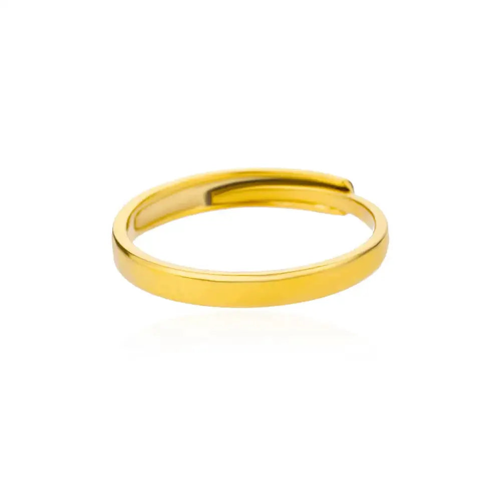 316L Stainless Steel Rings For Women Gold Color Never Fade Luxury Classic Wedding Couple Rings Jewelry Free Shipping