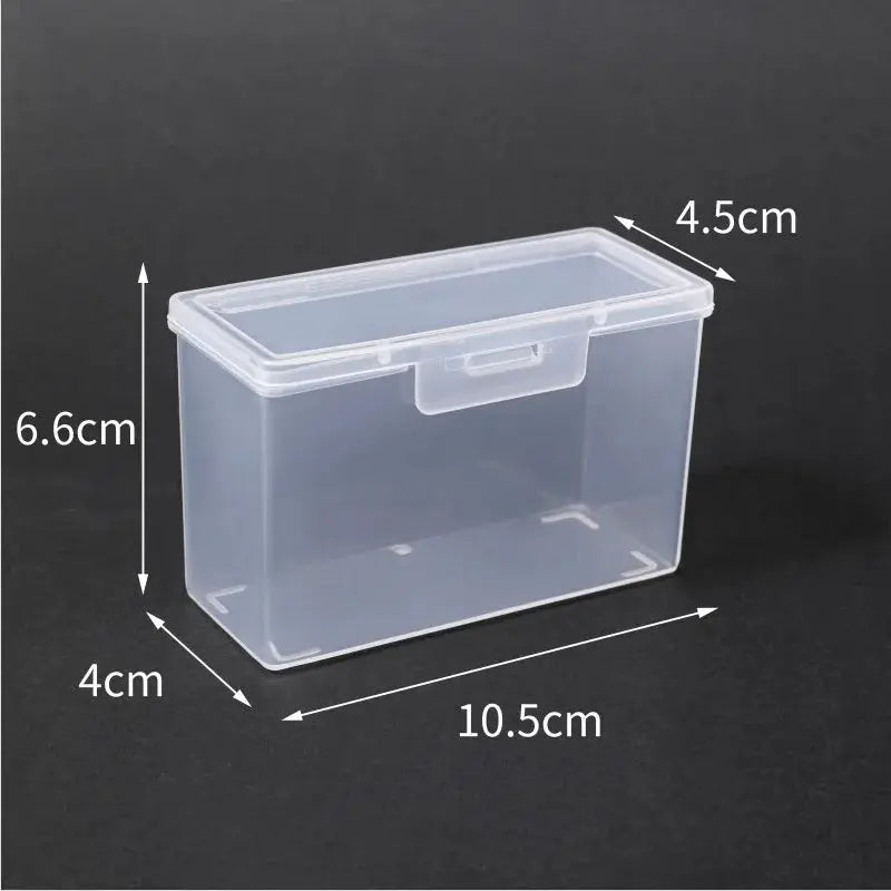 Transparent PP Card Storage Box For Playing Cards Stackable Plastic Card Case For Board Games And Poker