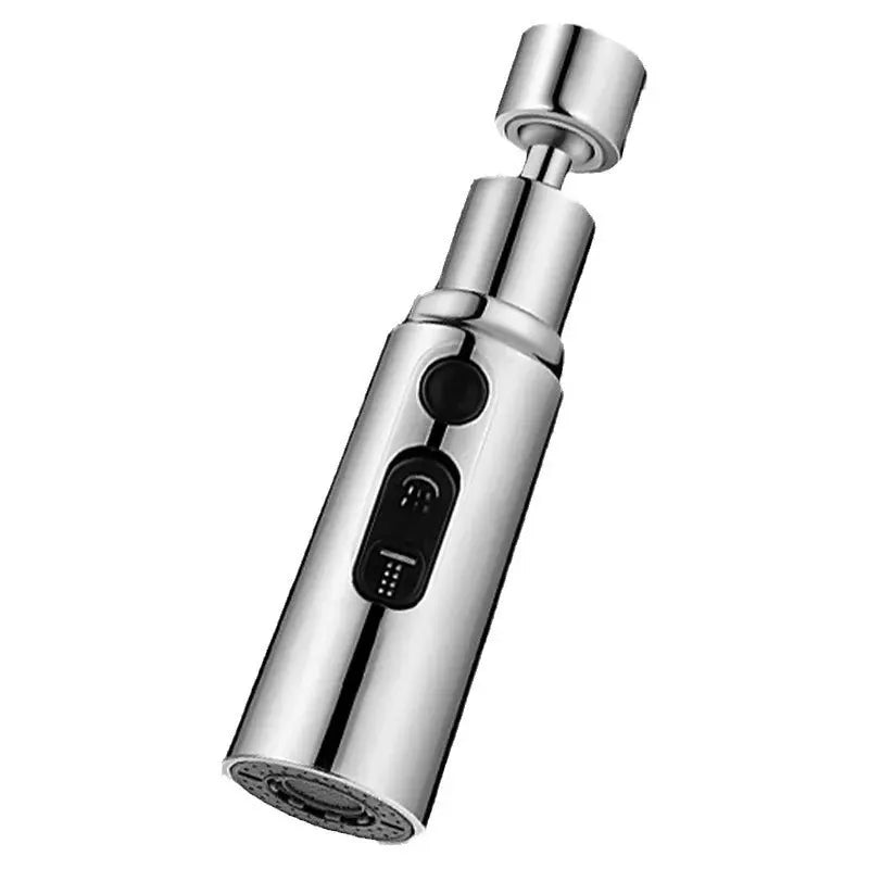 Kitchen faucet spray head by Simples Market, chrome finish, three-mode swivel extension