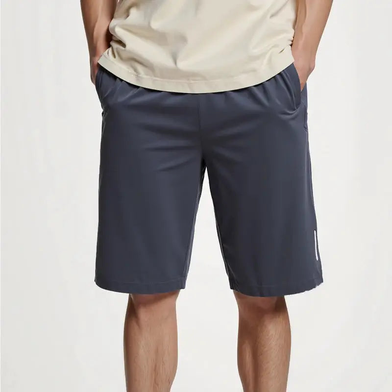 Men Loose Casual Quick Dry Running Shorts For Training And Gym Workout Board Shorts Summer Athletic Bottoms