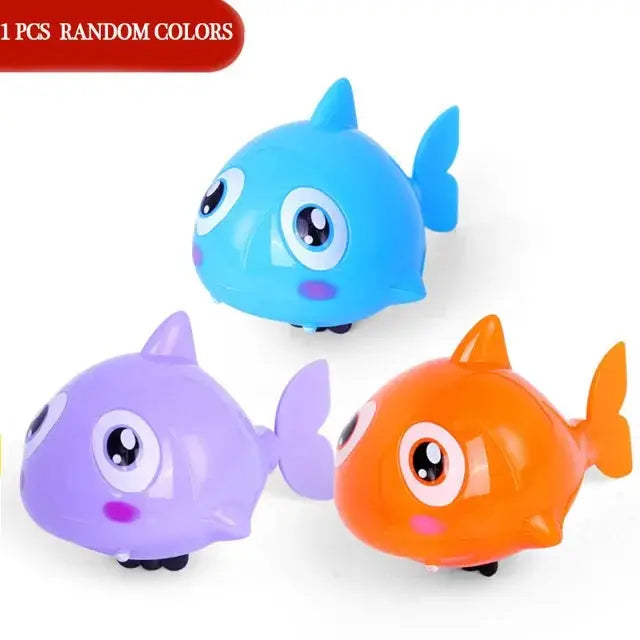 Cute Cartoon Tortoise Water Toy For Babies Clockwork Bathtub Turtle Wind Up Chain Beach Bath Toy