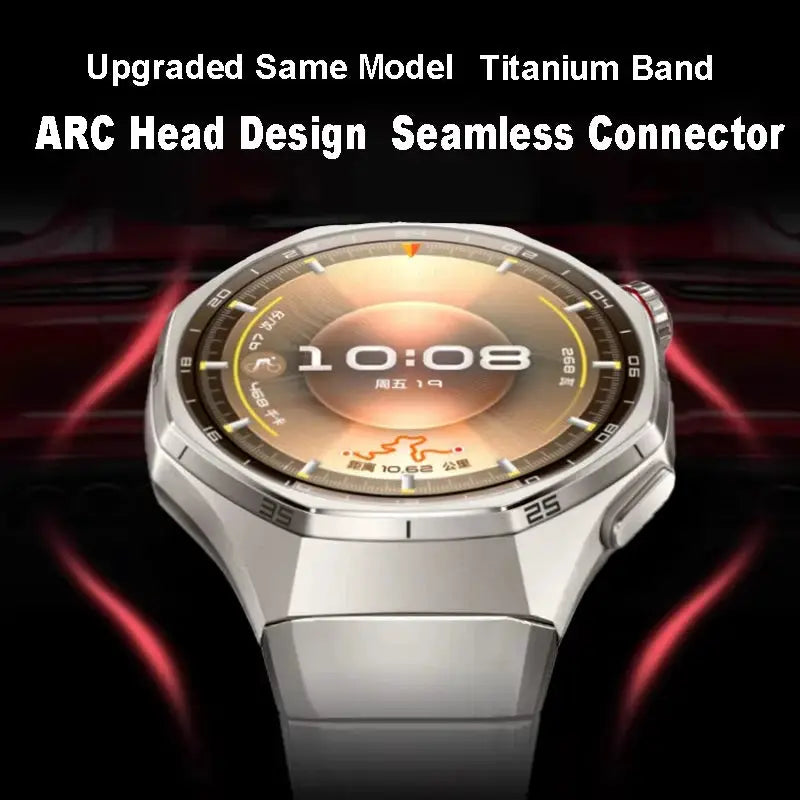 No Gaps Titanium Strap for Huawei Watch GT 6 Pro 46mm Metal Luxury Original 1:1 Bracelet belt correa Huawei Watch GT6 Pro band