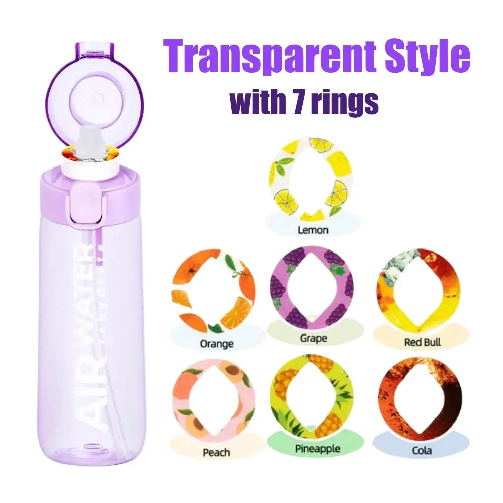 750ml 25oz Fruit Flavor Water Bottle With 7 Fruit Pods Zero Sugar