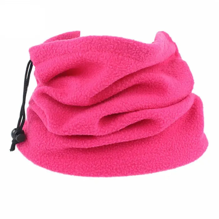 PolarFlex Arctic Fleece Neck Tube Scarf Adjustable Warm Lightweight Winter Ear Warmer For Outdoor Sports