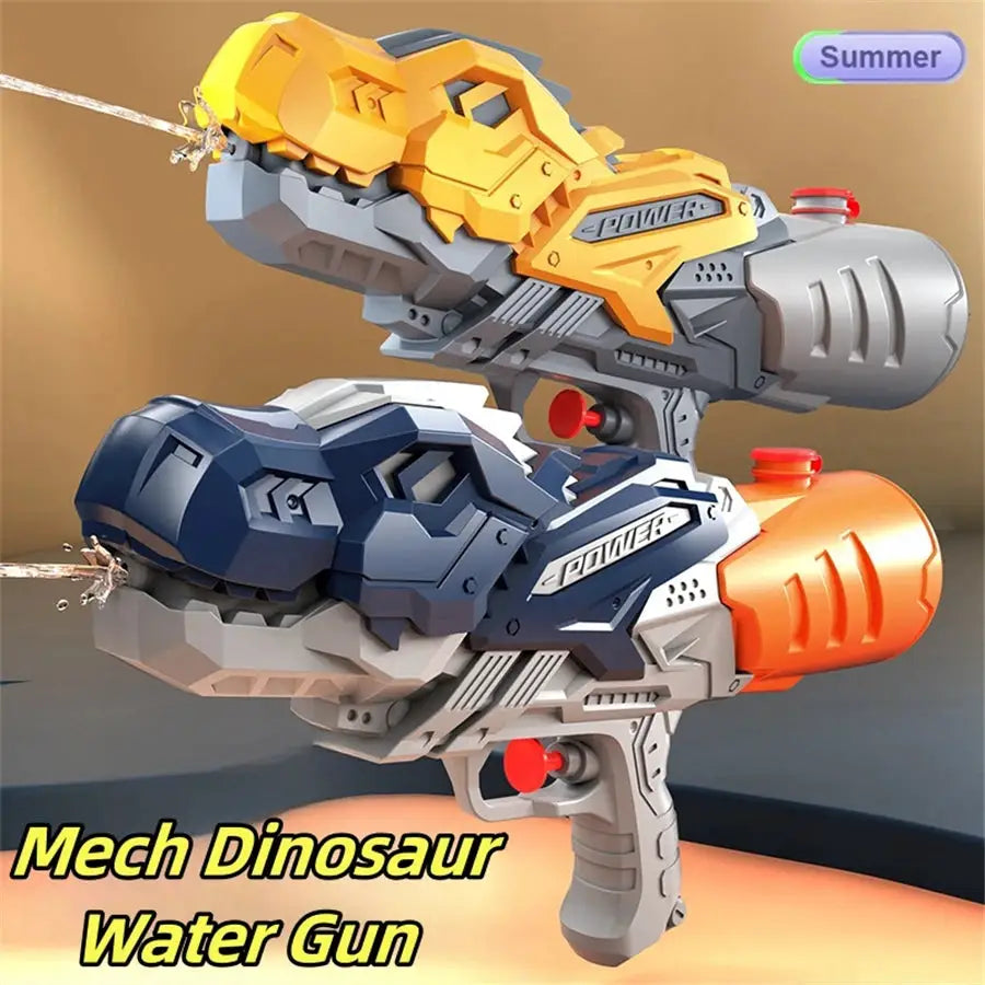 Dinosaurs Ducks Sharks Twin Sprinklers Water Gun Toys For Epic Water Fights At Beach Parties And Family Gatherings