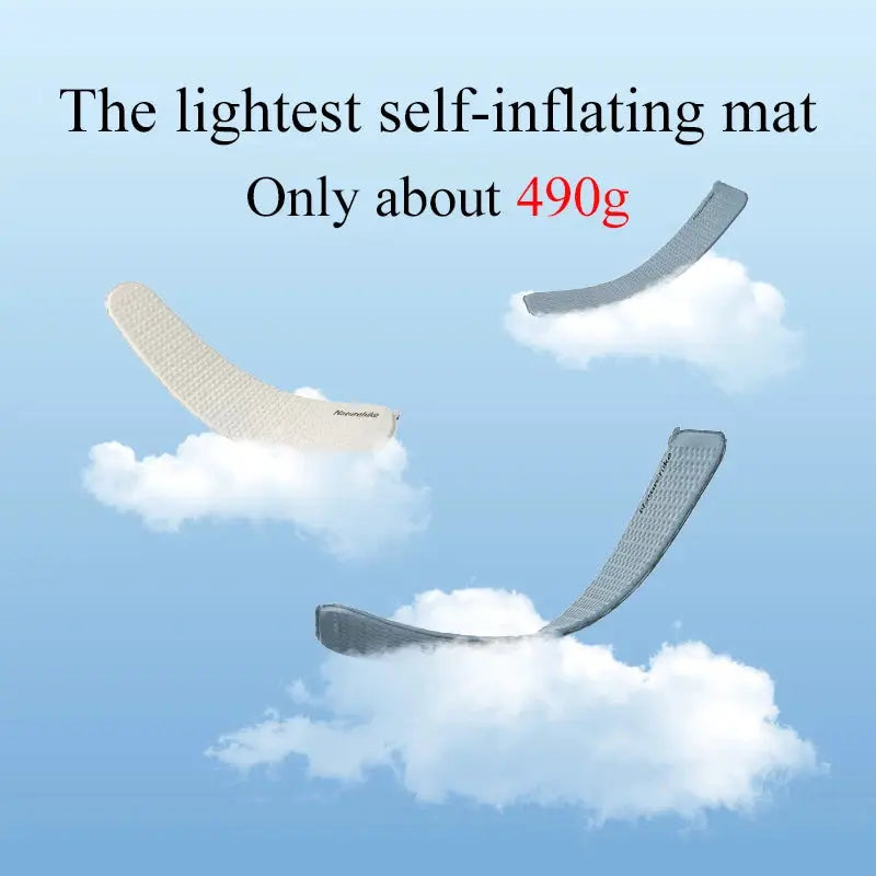 Naturehike 2024 Ultralight Folding SelfInflating Air Mattress For Camping Quick Setup Portable Inflatable Bed