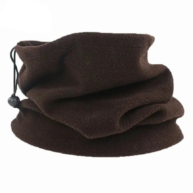 PolarFlex Arctic Fleece Neck Tube Scarf Adjustable Warm Lightweight Winter Ear Warmer For Outdoor Sports