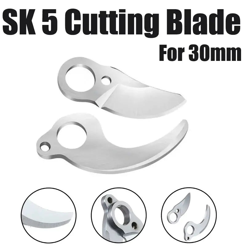 SK5 Electric Pruning Shears Blades 30mm Cutting Accessory for Pruning Branches Trees Bonsai Fruit Garden Tool