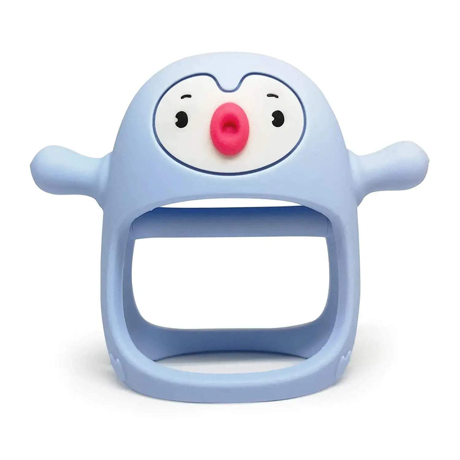 Never Drop Silicone Teether For Babies Wrist Attachment Pacifier And Teething Toy For Newborns And Infants