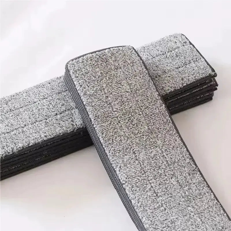 Simples Market microfiber mop pads set, 3/6/9pcs, washable reusable gray replacement mop heads for spray mops