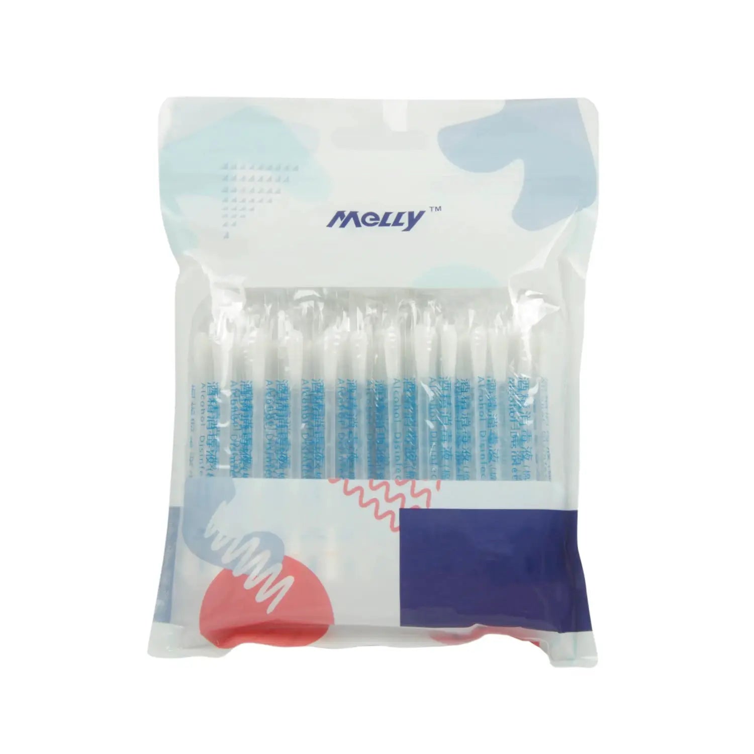 50 Pieces Medical Alcohol Iodine Disinfected Cotton Swabs Sterile First Aid Kit Essential For Home Children Adults Baby