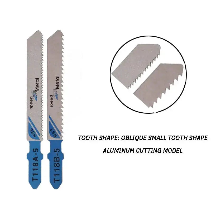 10 Piece Set Electric Saw Blades For Woodworking Metal Plastic With Fine And Coarse Teeth To Prevent Edge Collapse