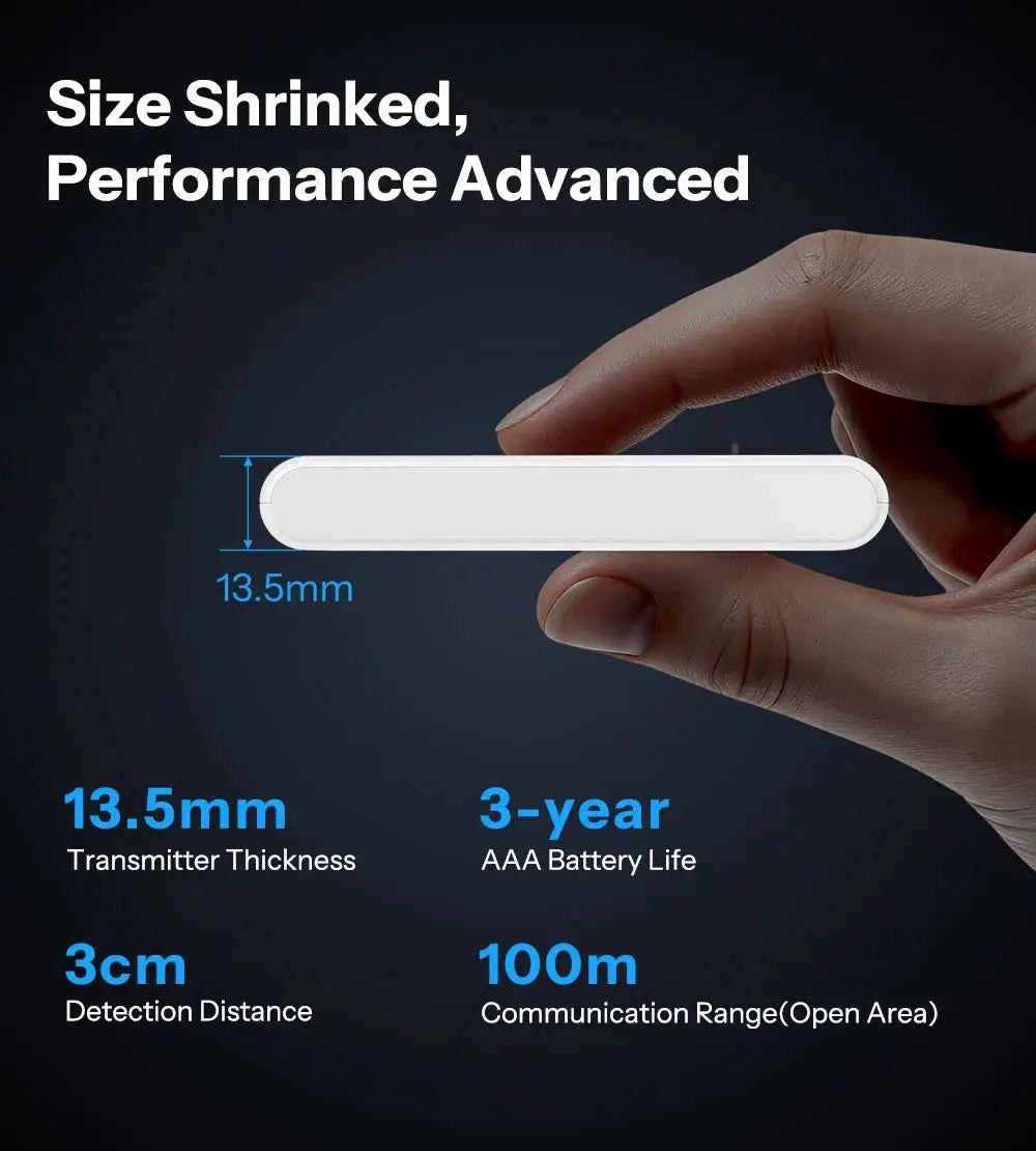 SONOFF SNZB-04PR2 SenseGuard Zigbee door/window sensor, compact white device with tamper alerts