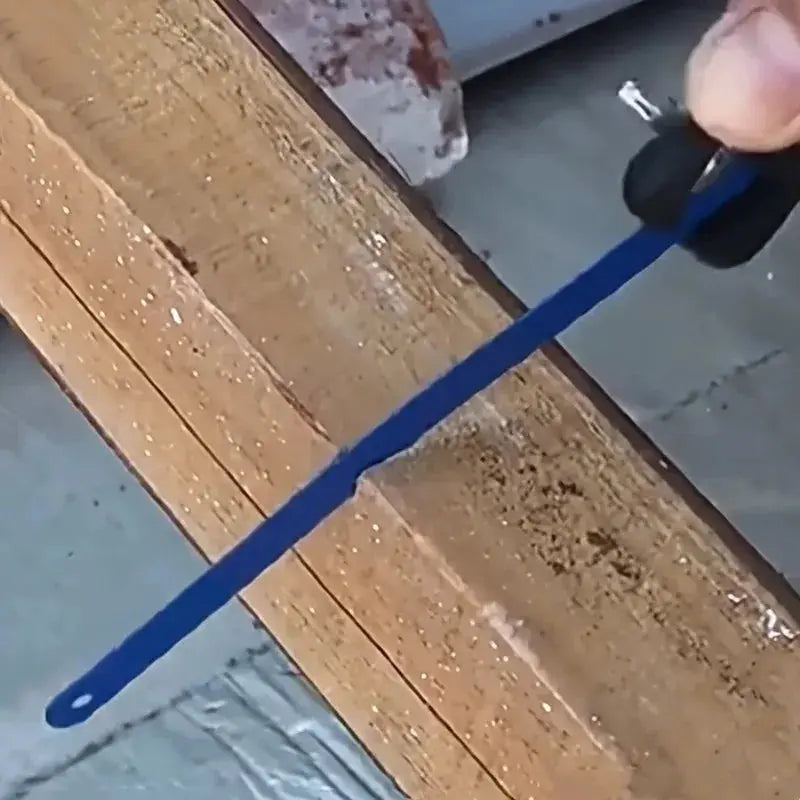 Mini Hand Saw With Plastic Handle Portable PVC Pipe Saw For Woodworking And Gardening Adjustable Tool