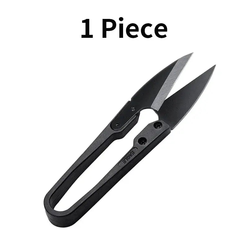 WUTA Antirust Thread Scissors Cutter For Sewing And Tailoring U Shape Nippers With Rustproof Metal Blade