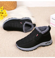 SnowNest Women Plush Winter Boots Warm Insulated Ankle Snow Boots With Furry Lining For Cozy Comfort
