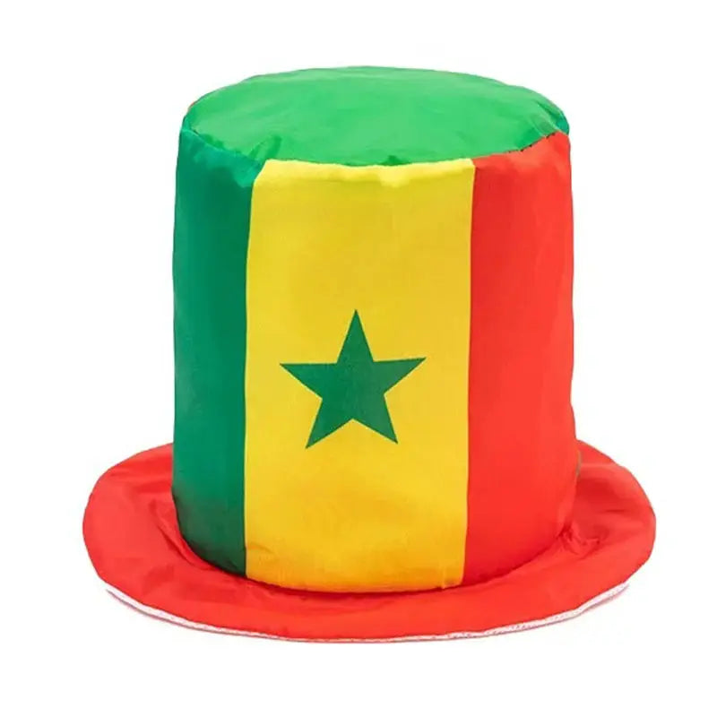 National Team Flag Hat For Global Football Events Soccer Fans Top Hat