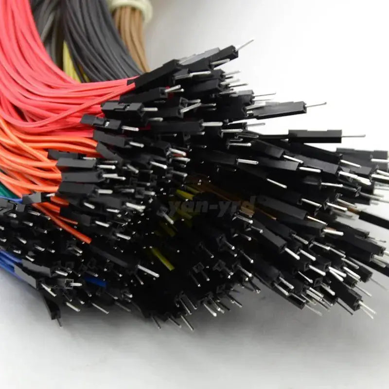 50 Pcs 10 20 30 Cm 2.54mm Dupont Jumper Wires Male To Female For Arduino Breadboard Kit Color Options