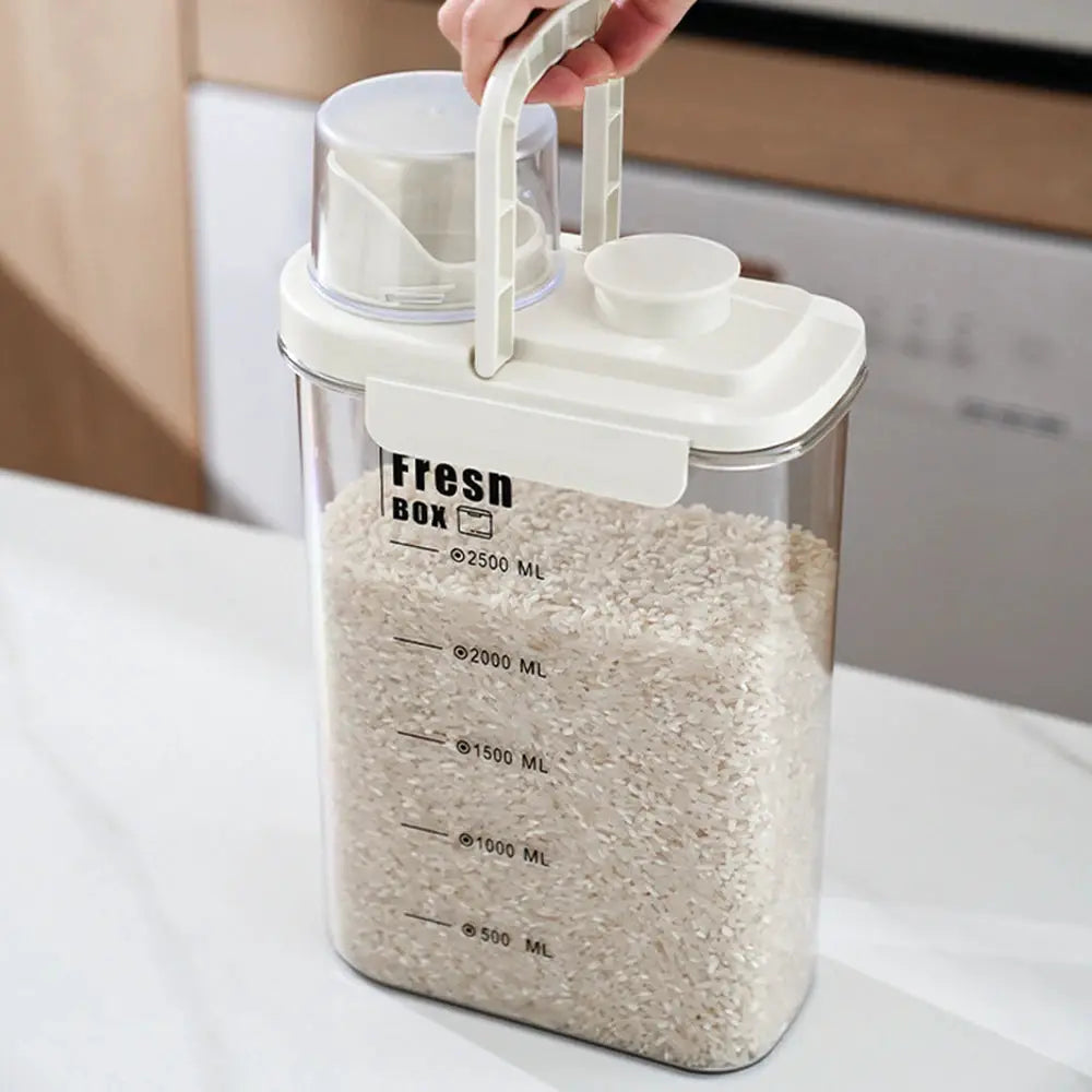 Large Capacity Grain Storage Tank For Kitchen Flour And Rice Insect Proof And Moisture Proof Sealed Container