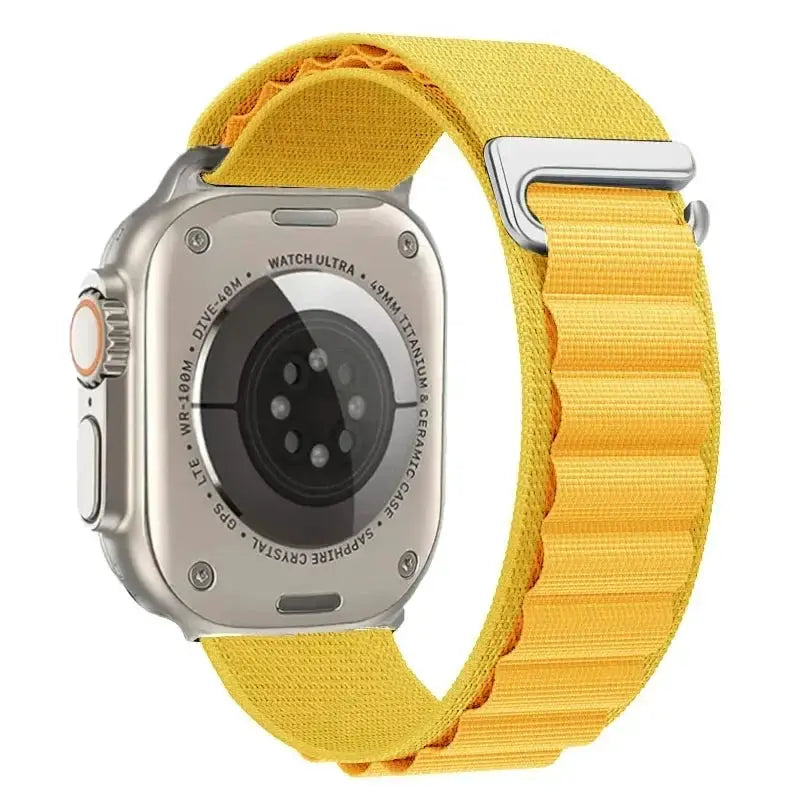 Alpine Loop Band for Apple Watch Ultra 49mm 11 10 9 8 7 46mm 42mm 45mm 41mm Nylon Wristband iWatch Series 6 5 4 SE 44 40mm Strap