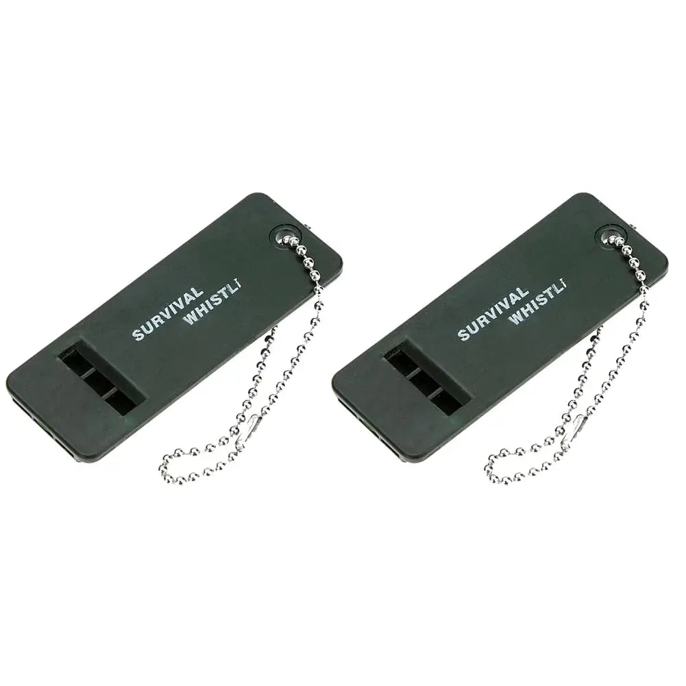 Three Frequency High Decibel Survival Whistle For Outdoor Hiking Camping Hunting Emergency Signaling Tool