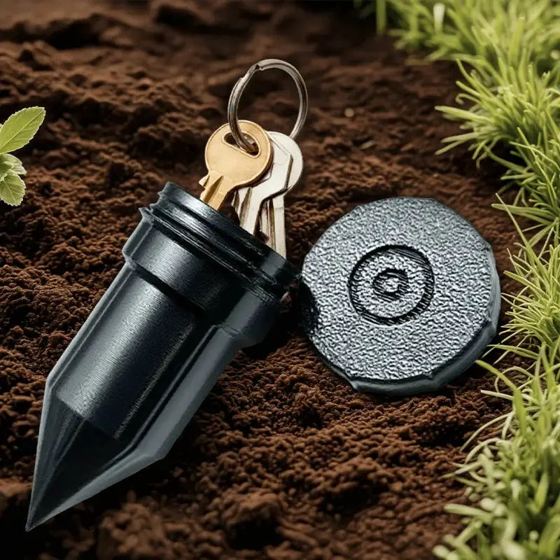 Garden Key Hider Realistic Underground Watering Can Key Safe No Battery Needed Durable Plastic For Outdoor Security