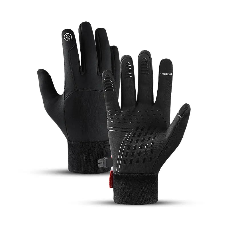 Winter Outdoor Running Gloves For Men And Women Warm Full Finger Touchscreen Sports Gloves For Outdoor Fitness