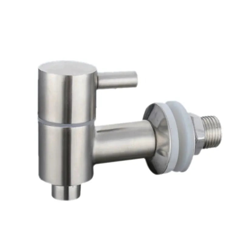 Beer barrel tap dispenser spigot, stainless steel, 16-25mm threaded connection