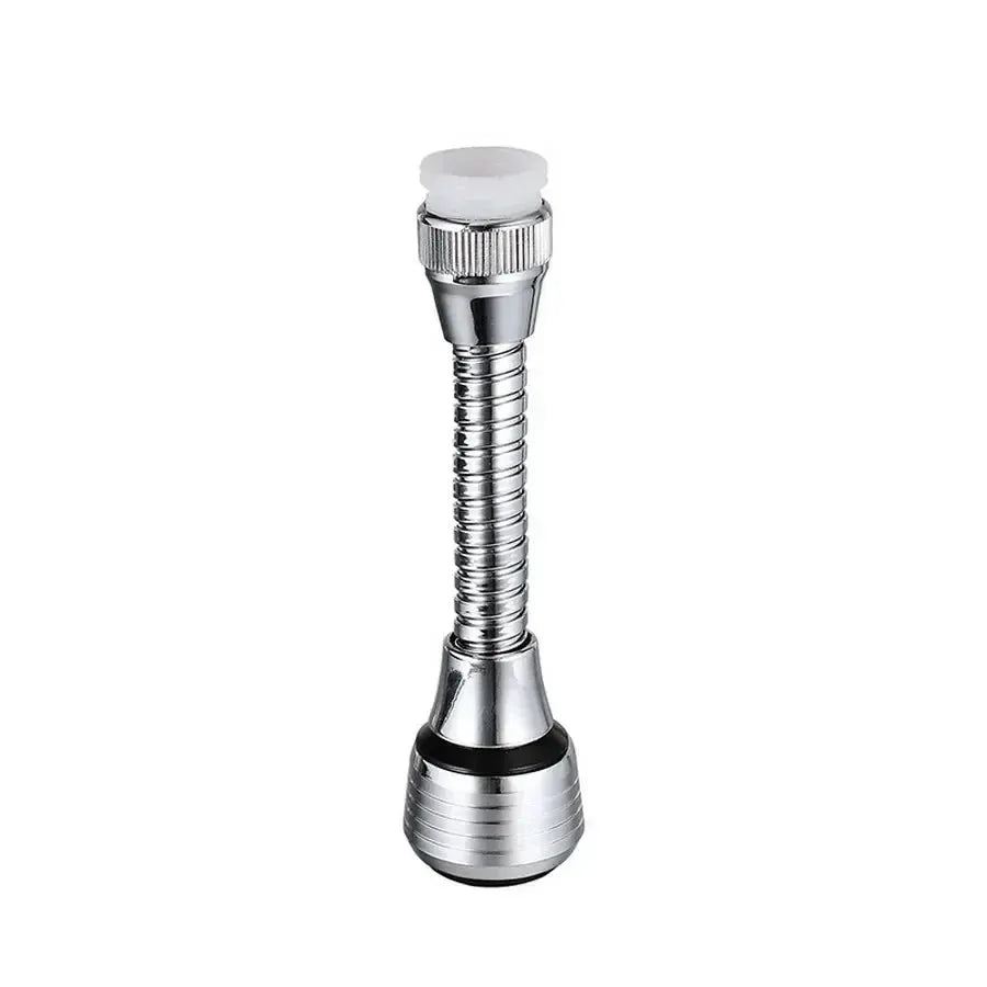 Stainless Steel Kitchen Faucet Sprinkler Water Saving Device Lengthening Rotating Splash Proof Sprayer Extender Bubbler