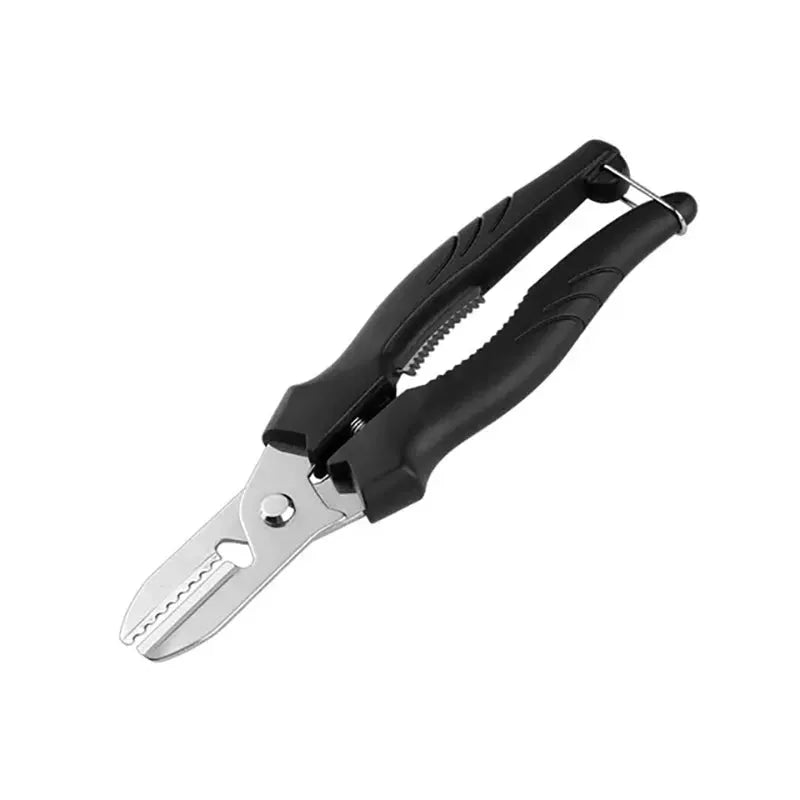 ChefCraft Multipurpose Chestnut Scissors Peeler For Efficient Shell Peeling And Leather Clip Cross Cutting