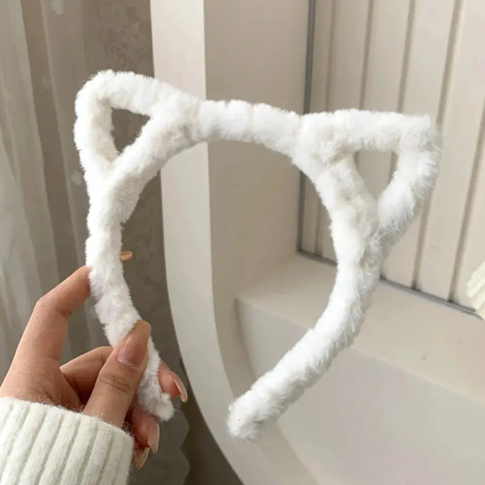 Soft Furry Cat Ear Headband For Women Ideal For Lolita Cosplay Parties Events Cute Accessory For Daily Wear