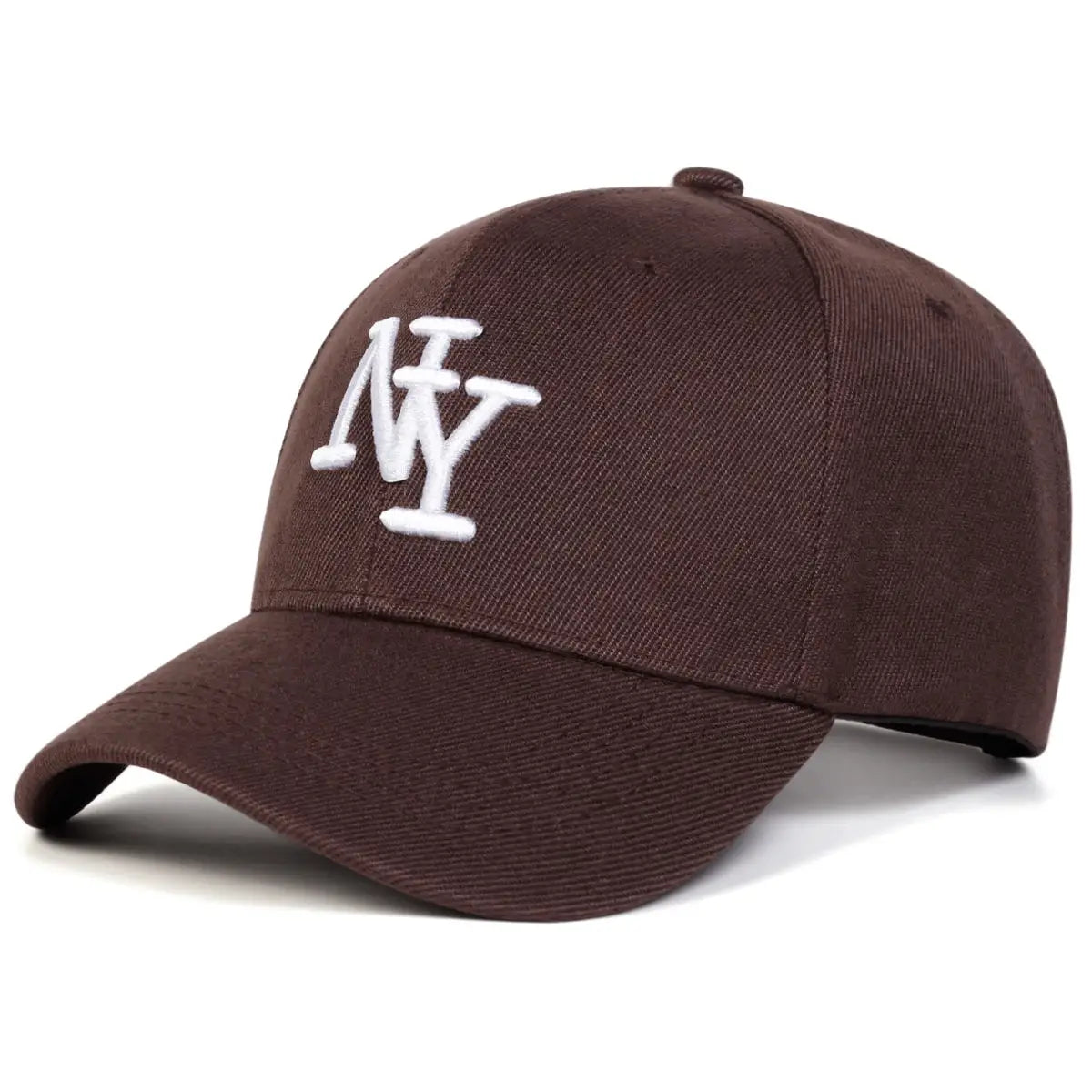 Unisex NY Letter Embroidered Baseball Cap Adjustable Sun Protection Hat For Spring Autumn Outdoor Wear