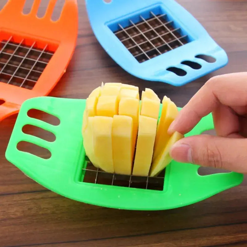 Stainless Steel Potato And Vegetable Slicer Cutter Chopper For Fries Chips Making Tool Kitchen Gadgets