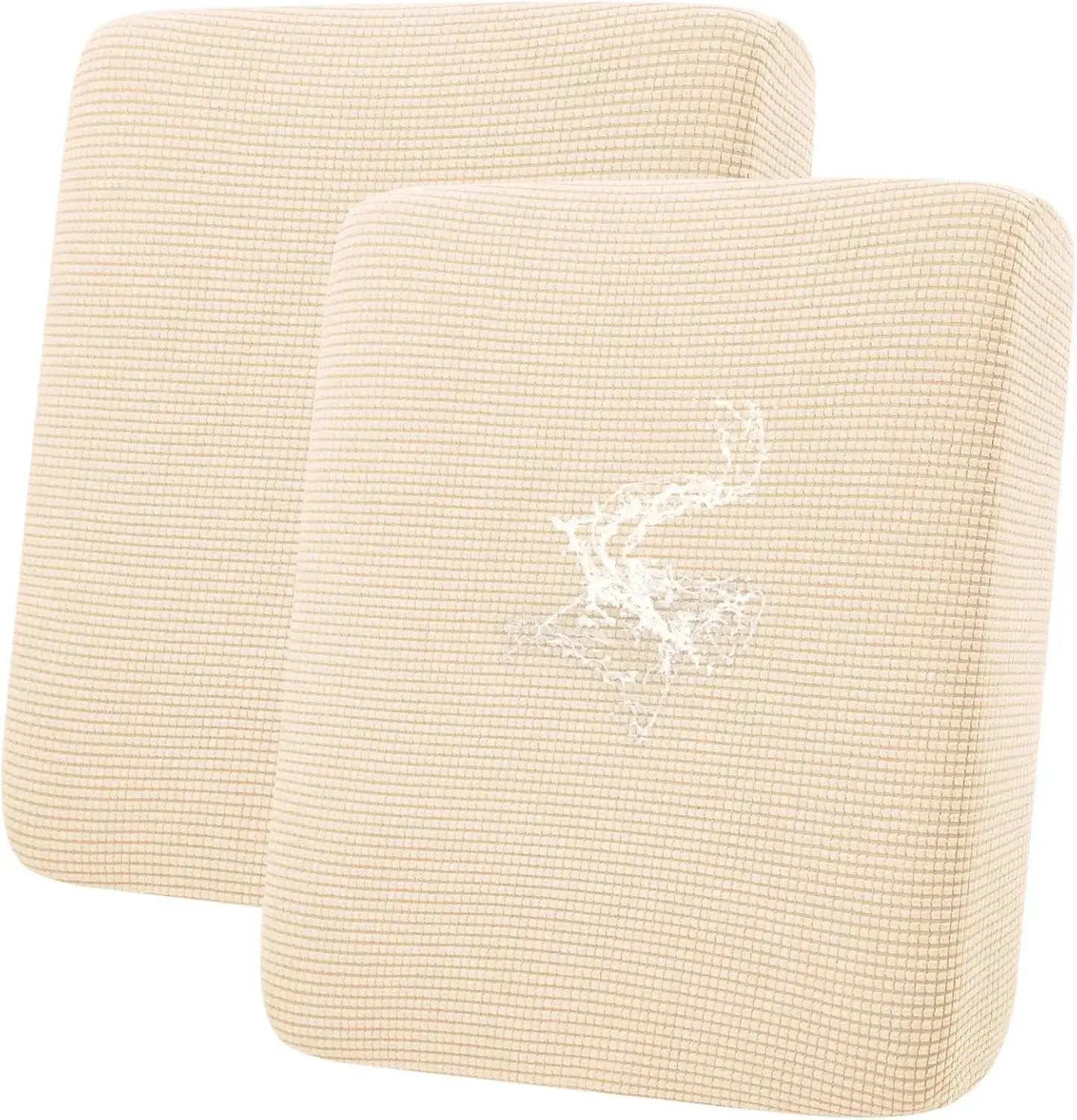 Waterproof Couch Cushion Covers Washable Slipcovers Thick Stretch Jacquard Fabric Sofa Couch Protection