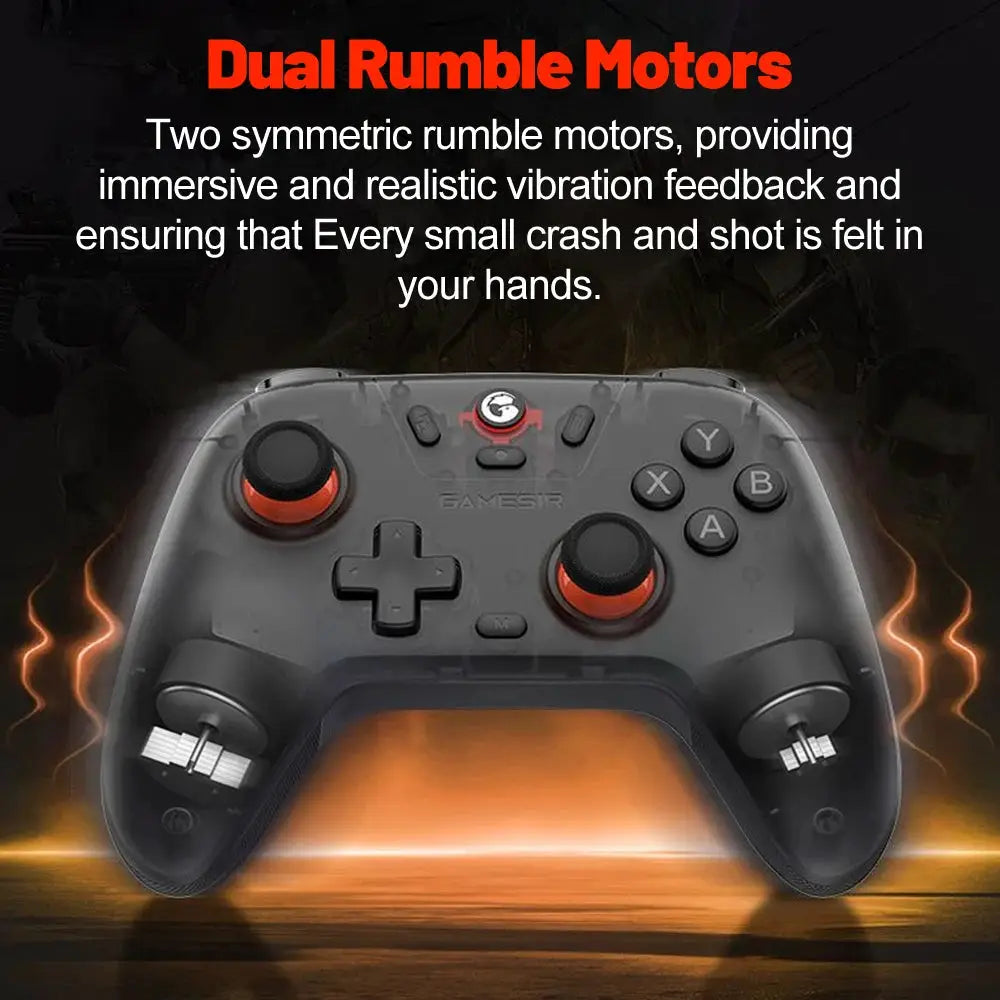 GameSir Nova Lite Controller For Nintendo Switch PC Steam Android iOS Hall Effect Joysticks With Dual Rumble