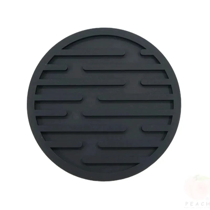 Ten Centimeter Silicone Coasters Round Heat Resistant Mats For Tea Cup Coffee Mug Table Decor
