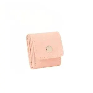 Mini Folding Leather Jewelry Bag For Earrings And Necklace Storage Portable Travel Jewelry Box