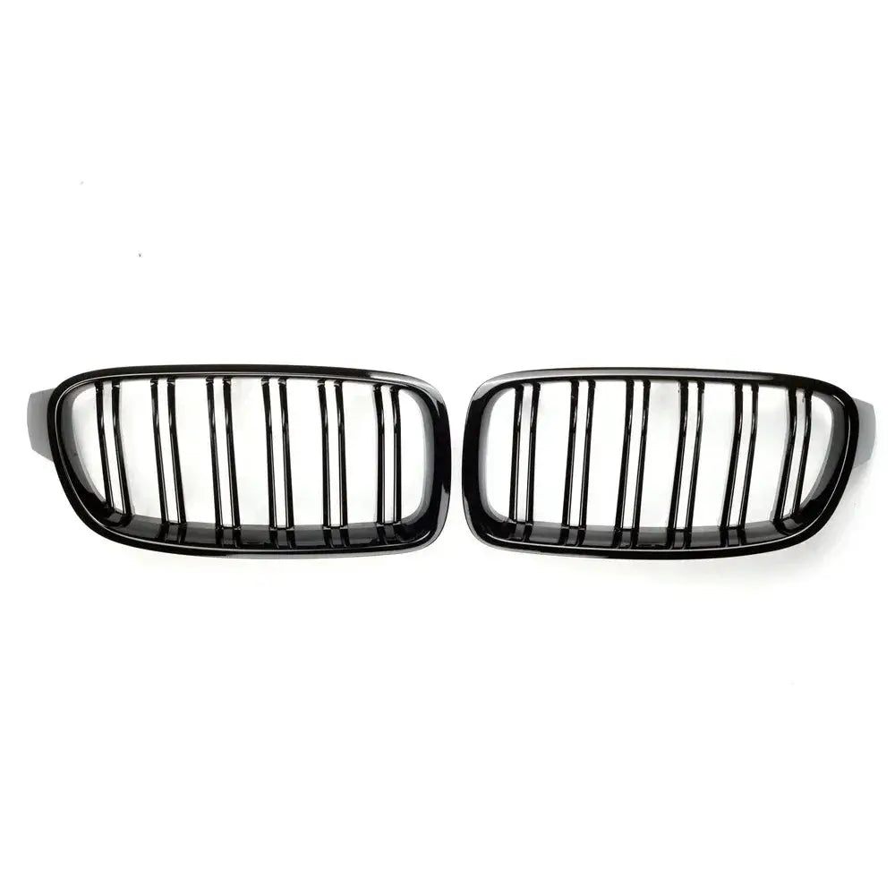 BMW 3 Series kidney grille pair, gloss black front bumper grills for F30/F31/F35/F80 (2012–2019)