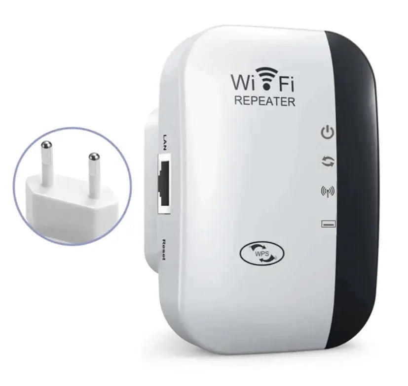 WiFi Repeater Wireless Signal Amplifier Extended Network Enhancer EU US Home Router 300 Mbps Throughput