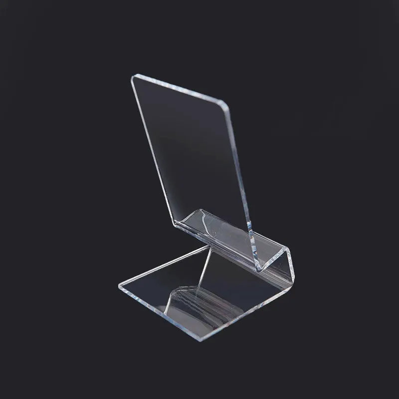 Acrylic Transparent Stand Shelf Display For PSV Game Console Phone Tablet Holder Bracket Tray Window Counter