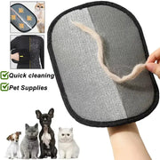 Pet Hair Remover Gloves Portable Washable For Clothes Hair Dehairing Tool Pet Cleaning Accessories