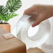 3M Nano Tape Double Sided Transparent Reusable Waterproof Adhesive Tape For Kitchen And Bathroom Use