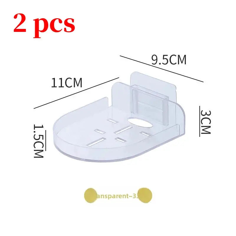 Punch Free Security Surveillance Camera Stand Traceless Wall Mounted Bracket Self Adhesive Drill Free Fixer 1pcs