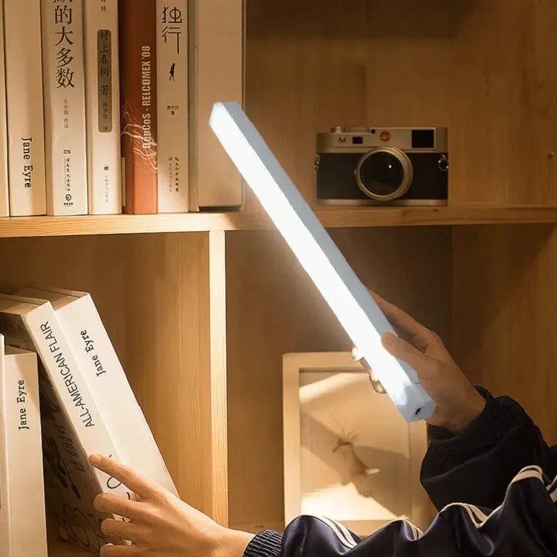 Wireless USB Rechargeable Motion Sensor LED Bar Light Night Light Portable Cordless Magnetic Cabinet Lamp For Kitchen