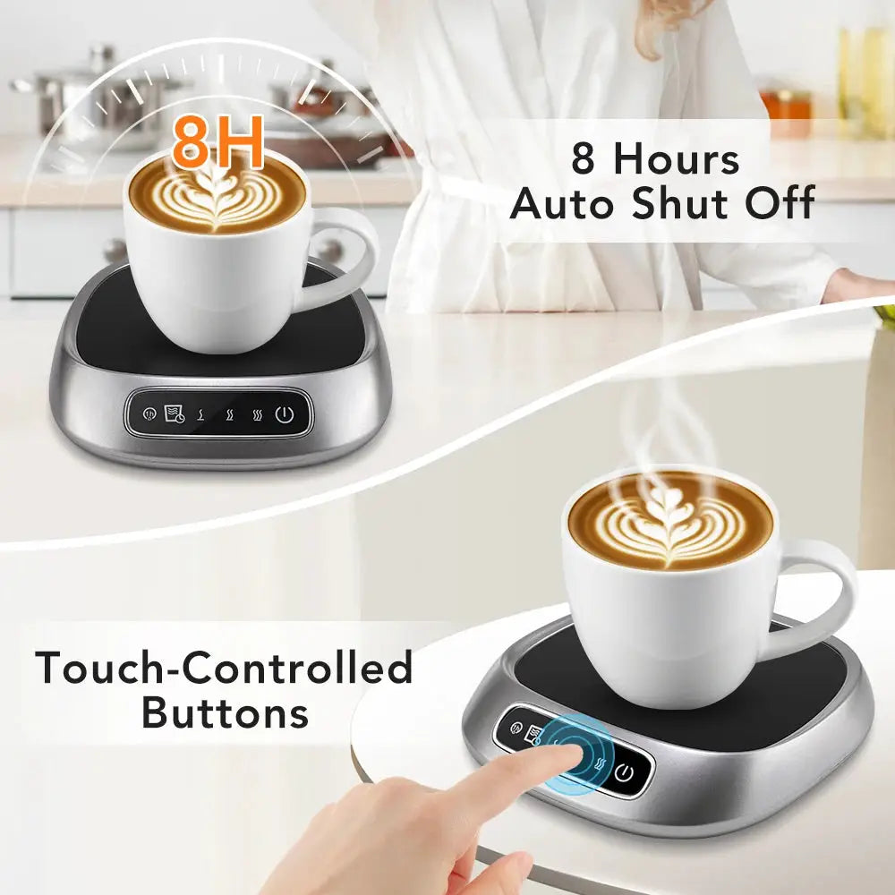 USB Cup Warmer Smart Constant Temperature Mug Warmer Office Coffee Tea