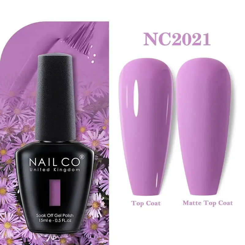 NAILCO 283 Colors Gel Nail Polish Kit Ultra Long Lasting UV Gel Varnish With 30 Day Shine
